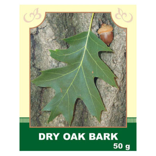 Dry Oak Bark 50g