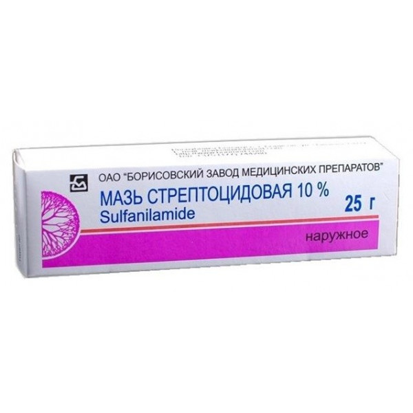 Streptocide ointment 10% 25g