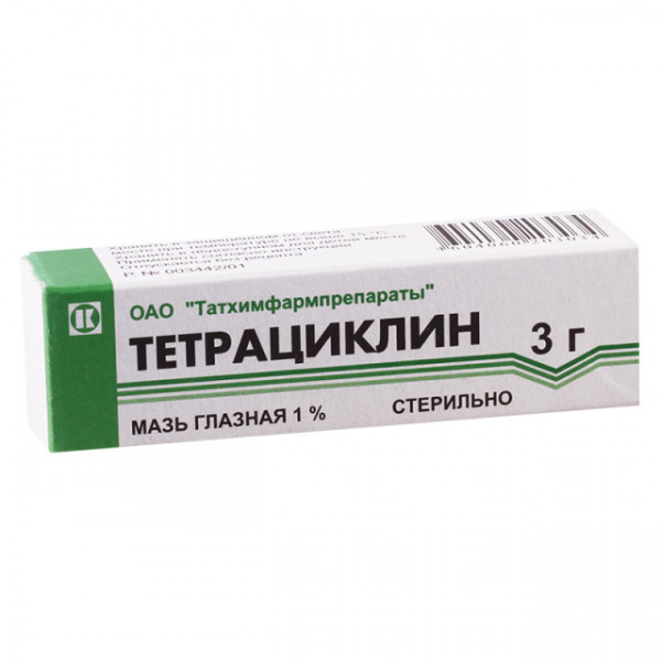 Tetracycline eye ointment 1% 3g Tatchim