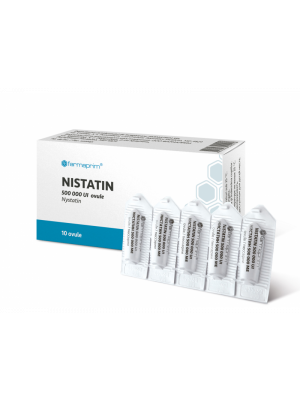 Nystatin vaginal ovules suppositories 500000 IU №10