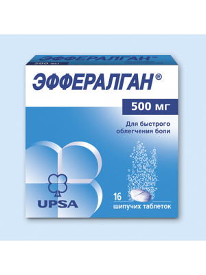 Efferalgan effervescent tablets 500 mg, 16 pcs.