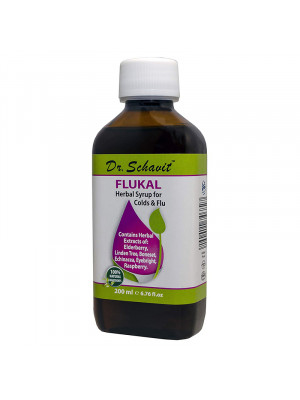 Dr.Schavit FLUKAL Herbal syrup for Colds & Flu, 200 ml