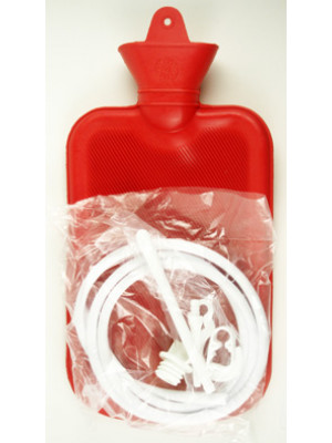 Rubber Hot-Water Bottle Enema 2L
