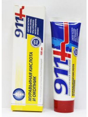 911 «FORMIC ACID AND COMFREY» GEL - BALM FOR JOINTS
