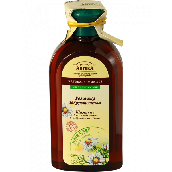 Green Pharmacy - Shampoo for weak and damaged hair. Chamomile