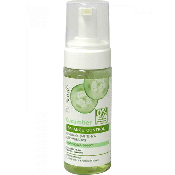 Dr.Sante - Cucumber Balance Control Facial foam wash