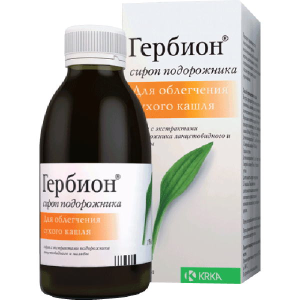 HERBION PLANTAIN SYRUP, 150ML