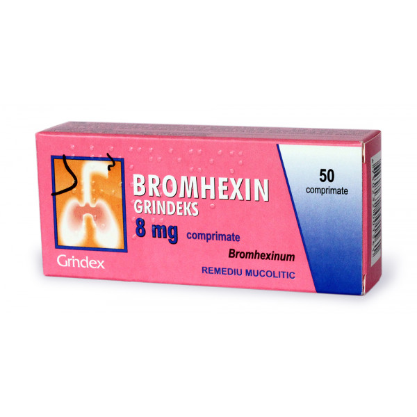 Bromhexine tablets 8mg №50