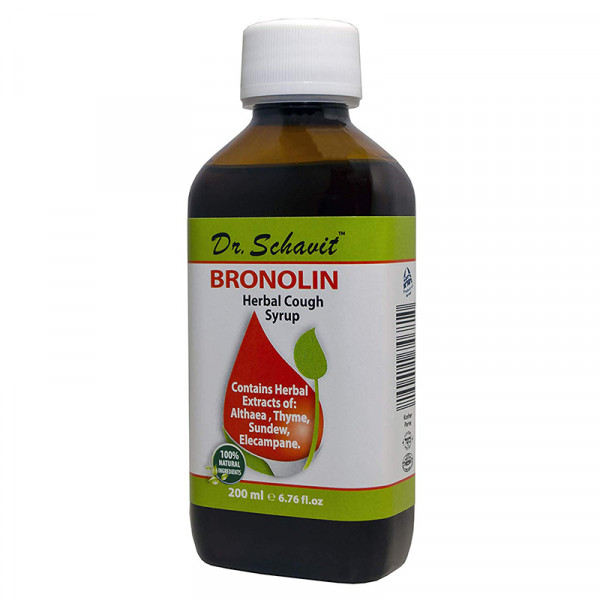 Dr.Schavit BRONOLIN Cough Syrup, 200 ml