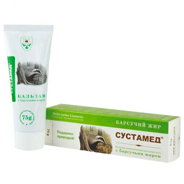 SUSTAMED BIOBALM FOR JOINTS WITH BADGER FAT75ML 