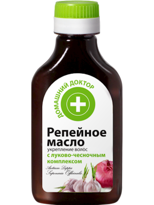 Home Doctor - Масло Лопуха с луком и чесноком 100 ml