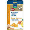  MANUKA honey lozenges, имбирь и лимон, 15 леденцов